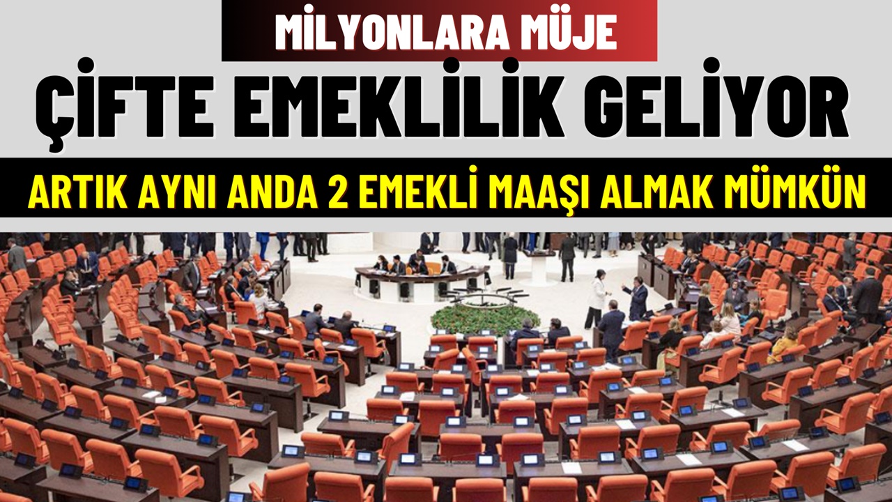 ÇİFTE Emeklilik! Aynı Anda 2 Emekli Maaşı Bağlanacak