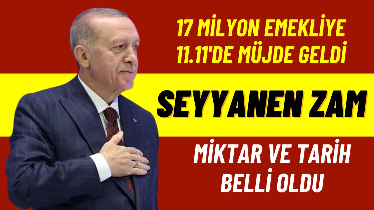 17 Milyon Emekliye Sabah 11.11'de Müjde Geldi! Yerel Seçim Öncesi Seyyanen Zam Geliyor