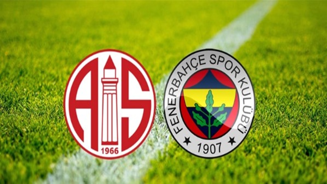 Antalyaspor Fenerbahçe muhtemel 11’ler