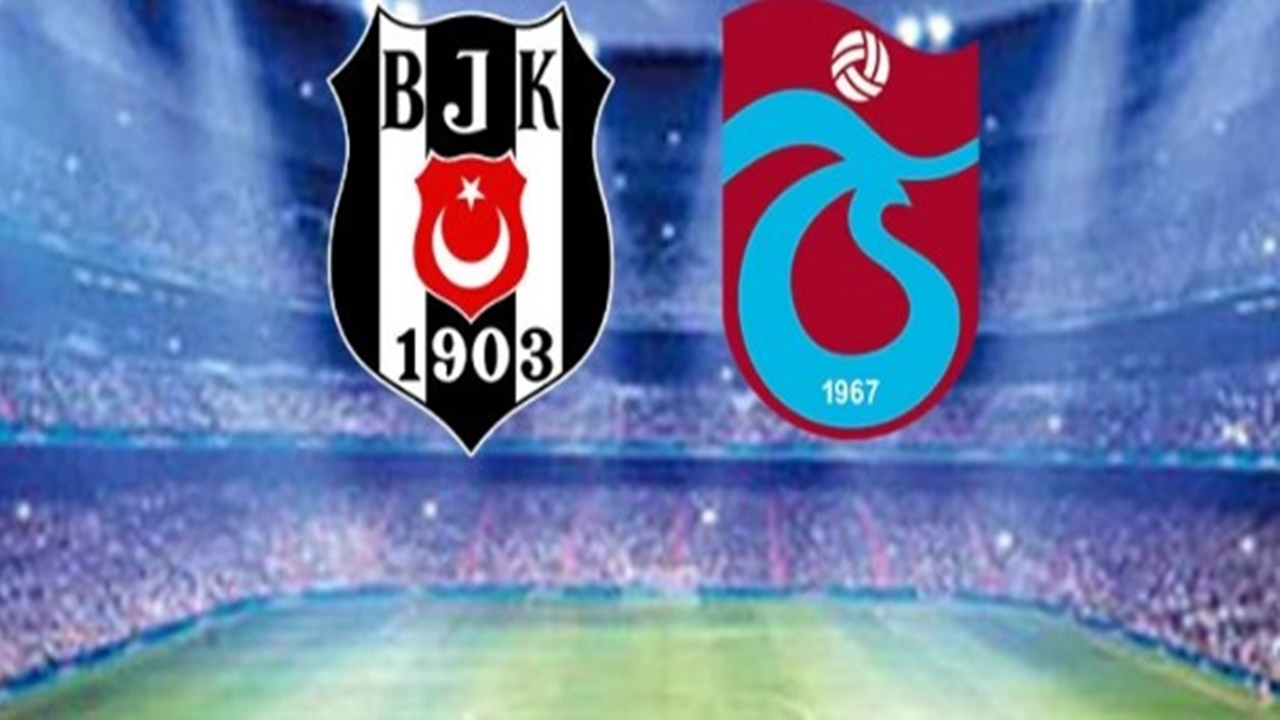 Beşiktaş Trabzonspor ilk 11’ler! Süper Lig Beşiktaş Trabzonspor maç kadrosu
