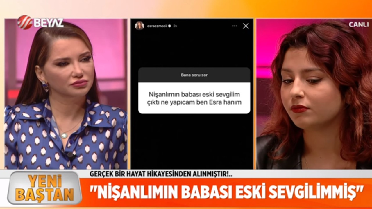 Nişanlısının babası eski sevgilisi çıktı