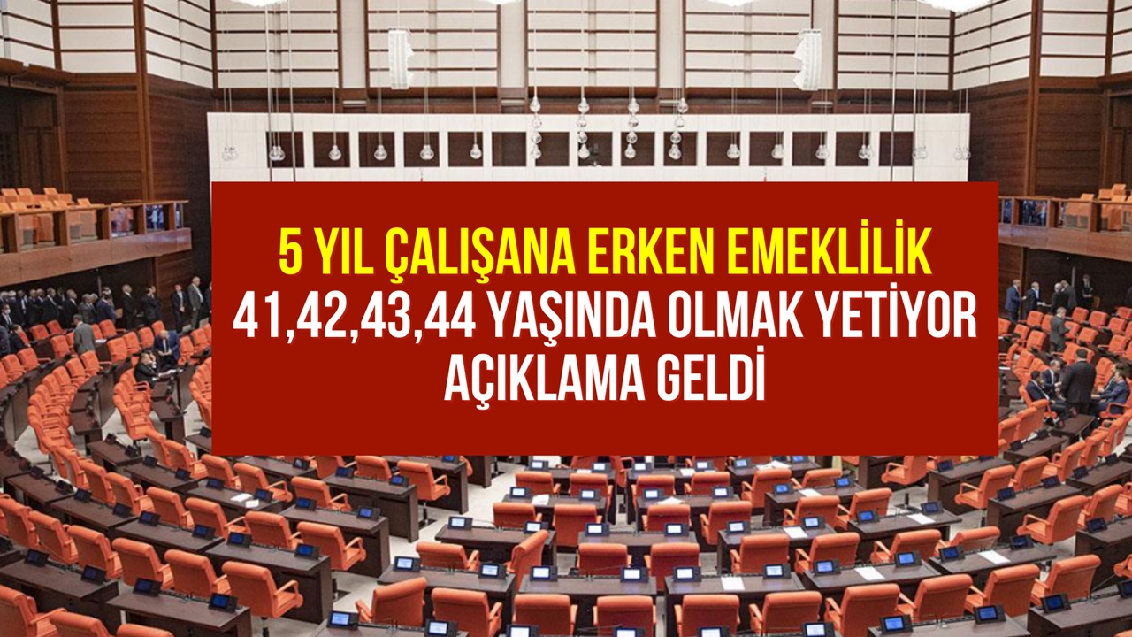 Emekli Olmak İçin Sadece 5 Yıl Çalışmak Yeterli! 43, 44, 45, 46 Yaşında Emeklilik Kapıda