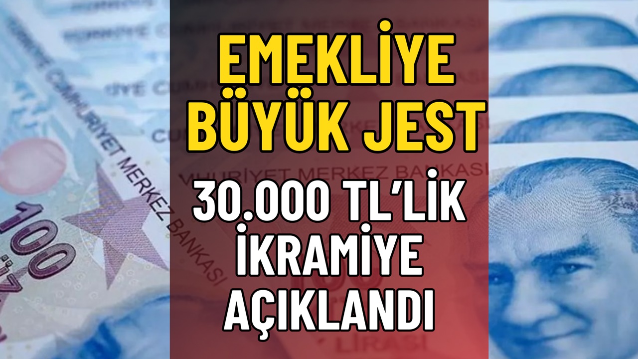 Emekliye O Bankadan Büyük JEST! Maaşını Taşıyana 30.000 TL'lik İkramiye Ödemesi Yatıyor