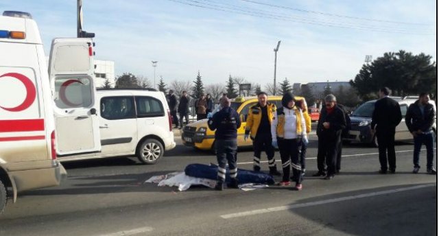 Trabzon'da hastane önünde kaza: Ali Aydın öldü