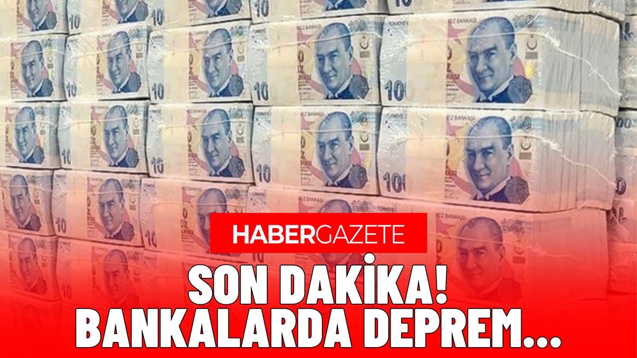 Bankalarda faiz oranı DEPREMİ! Ziraat, Vakıf, Halkbank, İş Bankası Akbank, ING peş peşe açıkladı