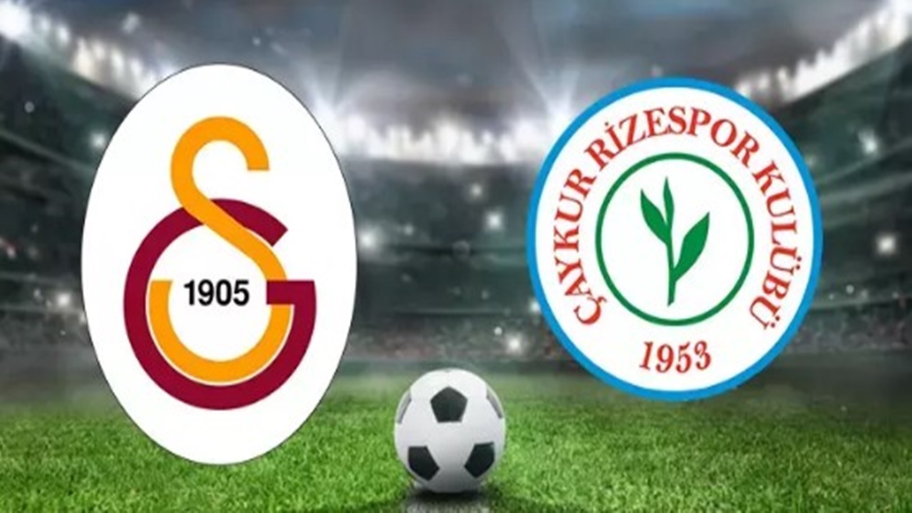 Galatasaray Rizespor ilk 11! GS-Ç. Rize maç kadrosu
