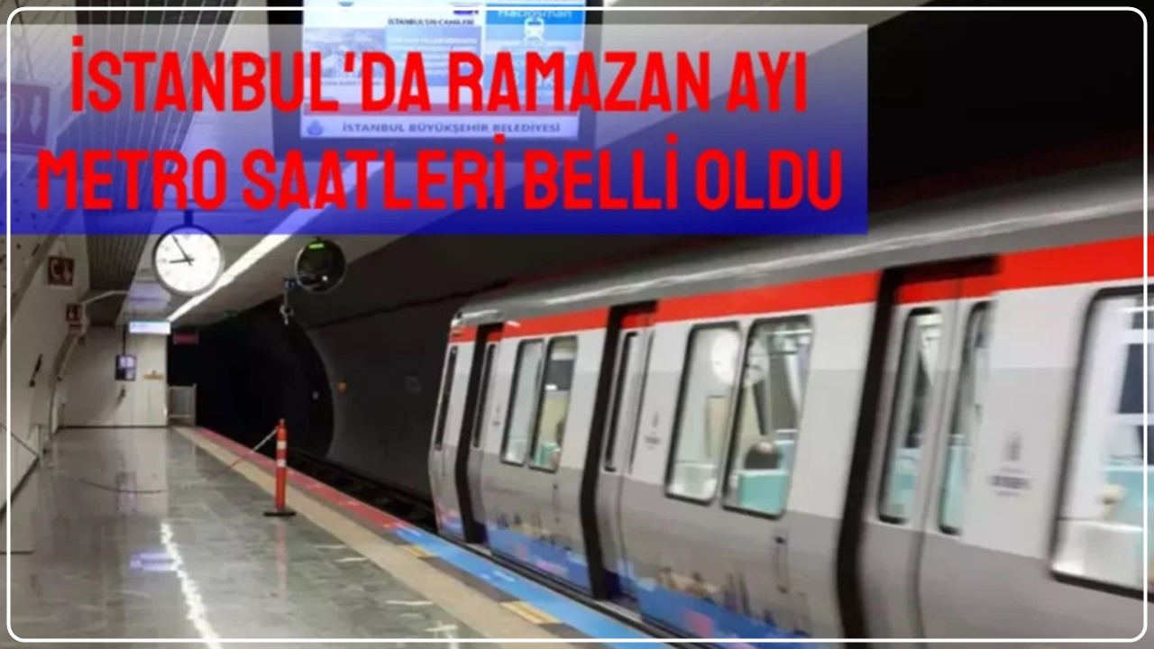 İstanbullular Dikkat: Metro Seferleri Gece 01.00'e Kadar Uzatıldı