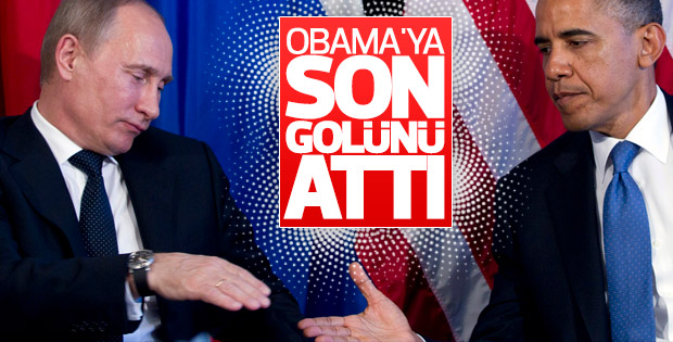 Analistler: Putin Obama'ya 2 gol birden attı