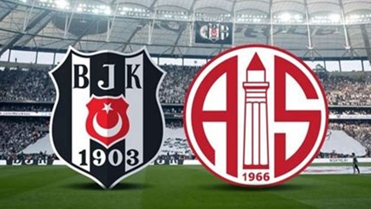 Beşiktaş Antalyaspor maçı ilk 11 ve yedekler belli oldu