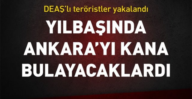 Ankara'da DEAŞ operasyonu: 8 gözaltı