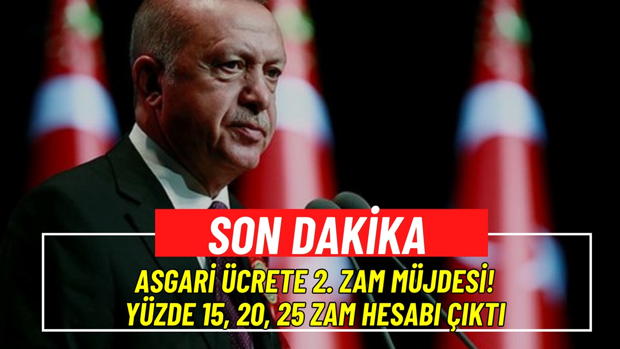 Asgari Ücrete 2. Zam GELİYOR! Yüzde 10, 15, 20 Ara Zam Hesabı Çıktı