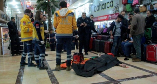 Erzurum'da Vasfi Keleş AVM'de öldü