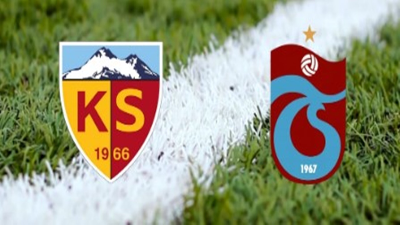 Süper Lig Kayserispor Trabzonspor ilk 11! Maç kadrosu açıklandı