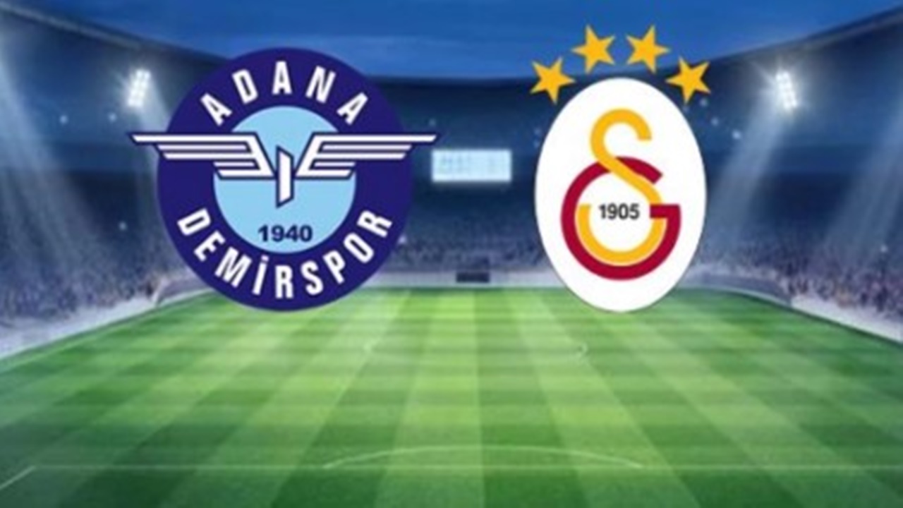 Adana Demirspor Galatasaray ilk 11 açıklandı! ADS-GS maç kadrosu