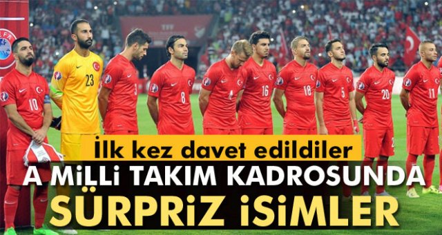 A Milli Takım kadrosu açıklandı