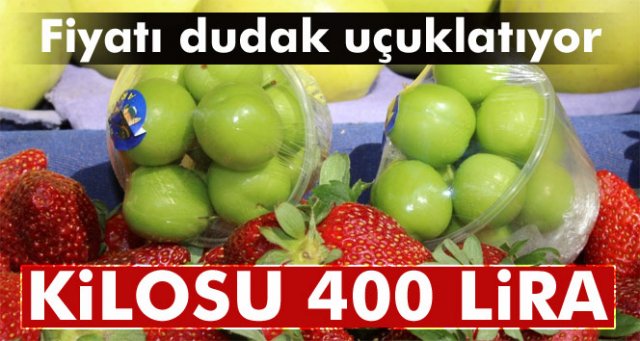 Erik tezgahta: Kilosu 400 lira