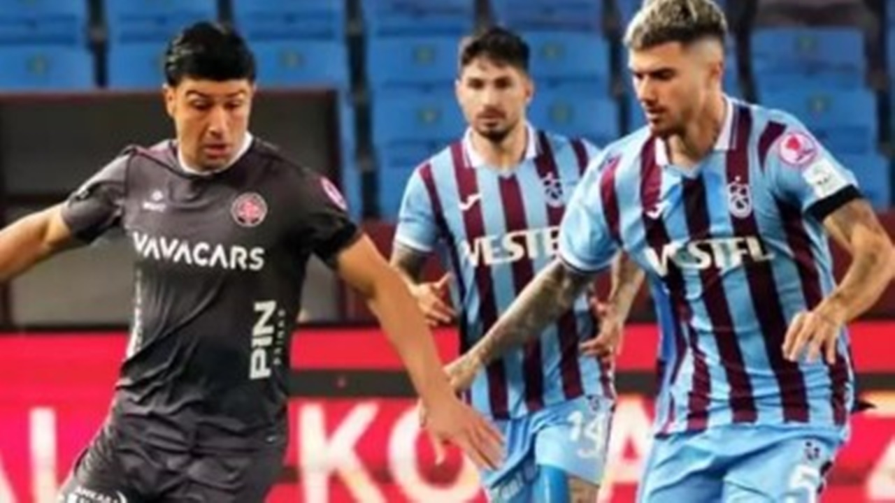Karagümrük Trabzonspor ilk 11 belli oldu! Kupa maçı Karagümrük Trabzonspor maç kadrosu