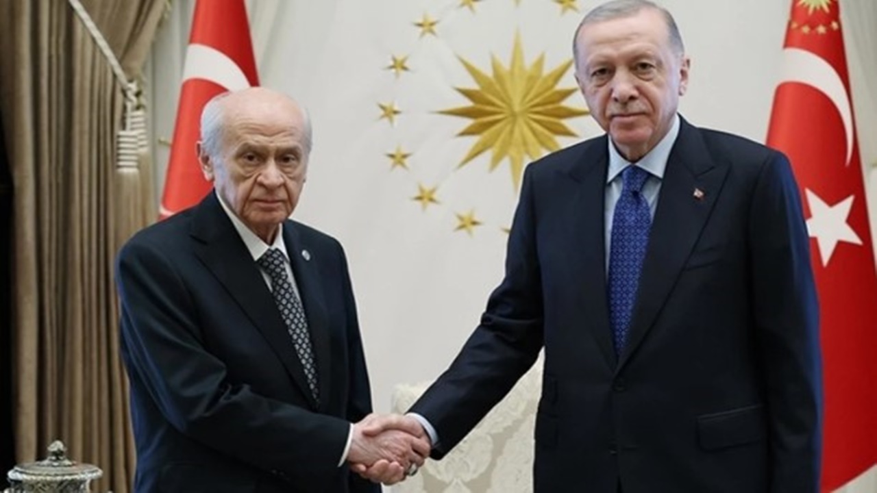 Cumhurbaşkanı Erdoğan Devlet Bahçeli ile görüştü