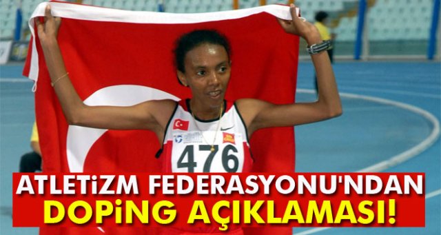 Atletizm Federasyonu'ndan doping açıklaması