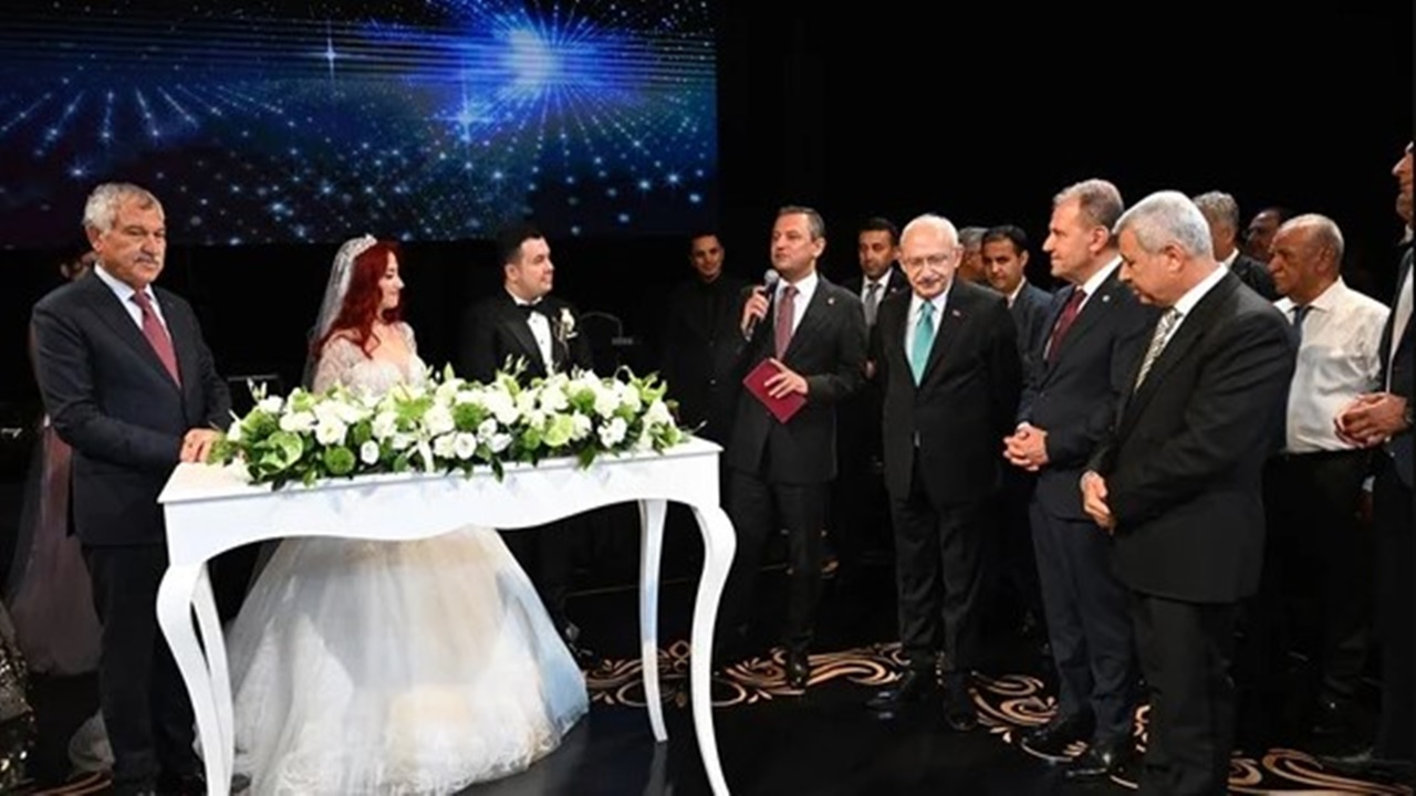 Özgür Özel ve Kemal Kılıçdaroğlu aynı nikahta şahit oldu
