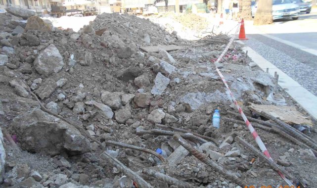 Marmaris Belediye binasının yerindeki kaçak inşaat mühürlendi