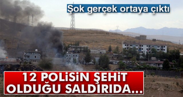 12 polisin şehit olduğu saldırıda..