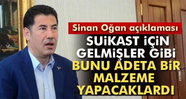 Samsun Valisi İbrahim Şahin'den Sinan Oğan açıklaması