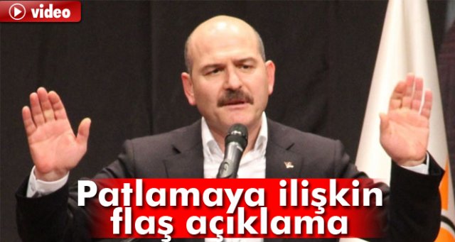 Soylu'dan Diyarbakır'daki patlamaya ilişkin açıklama