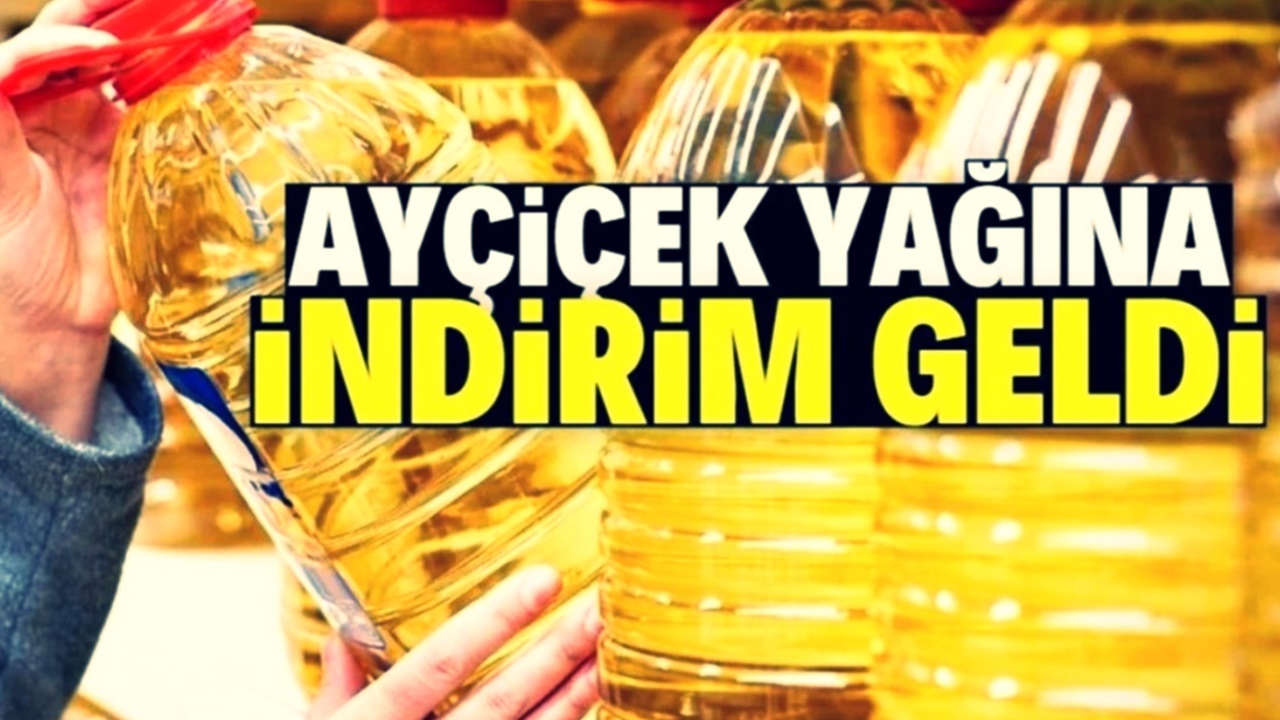 AYÇİÇEK YAĞI İNDİRİMİ! A101'de 4,5 litresi dip fiyata düştü