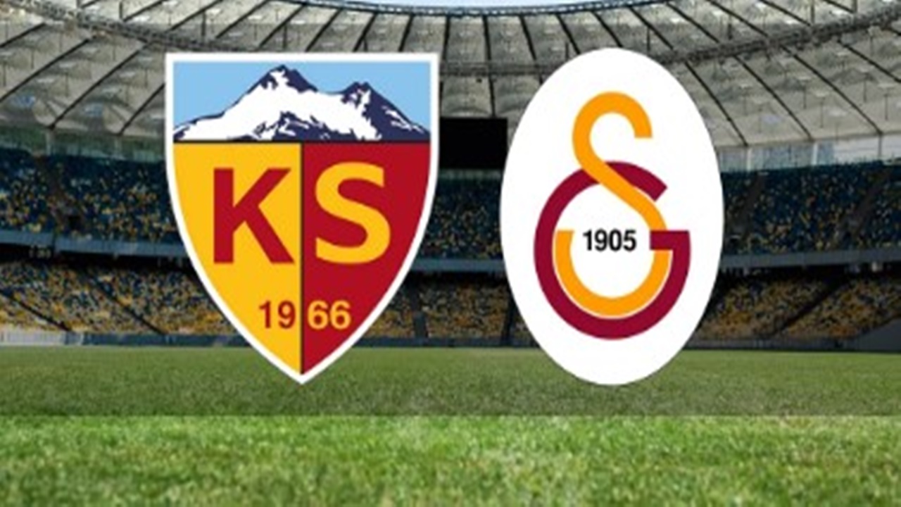 Kayserispor Galatasaray ilk 11; Davinson Sanchez geri döndü