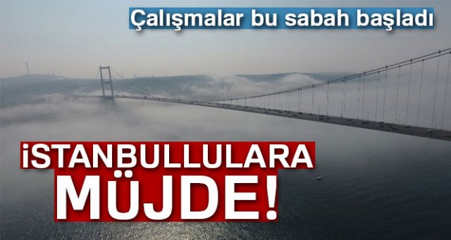 Şehitler Köprüsündeki gişeler kaldırılıyor