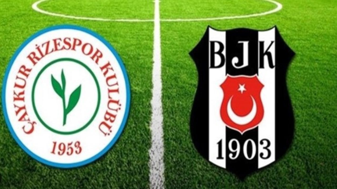 Rizespor Beşiktaş maç kadrosu! Serdal Adalı başkanlığında ilk maç