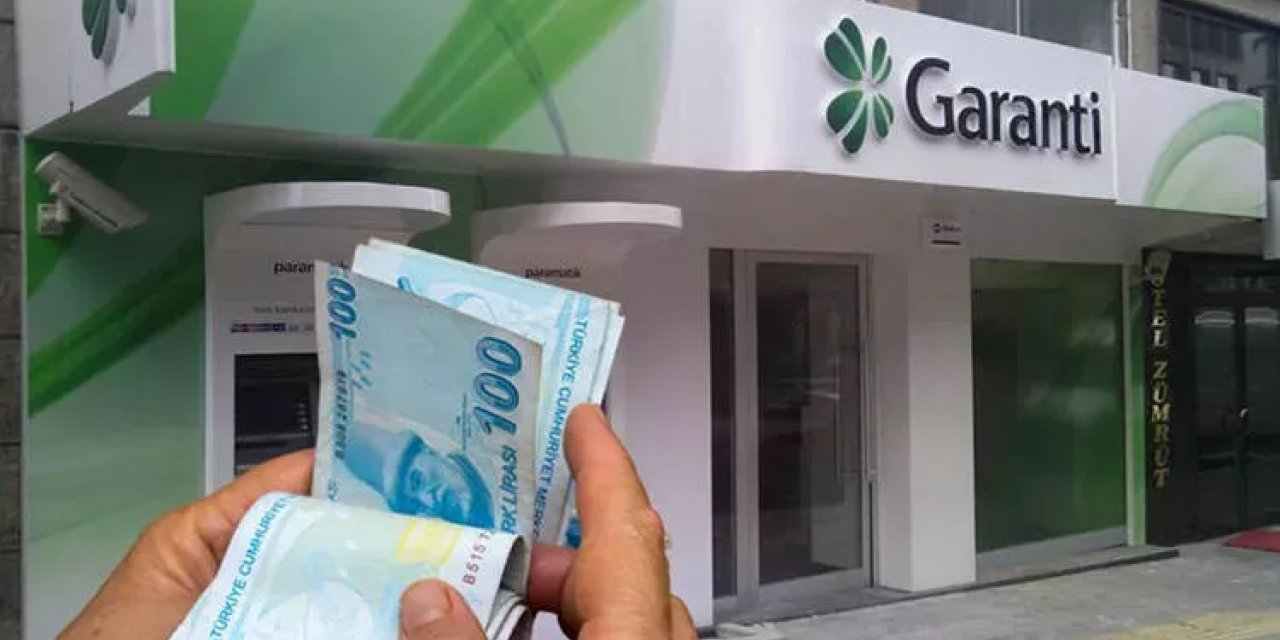 60.000 TL kredi başvurusu, Garanti Bankası duyurdu! Garanti Bankası 60 bin TL kredi herkese hemen verilecek!