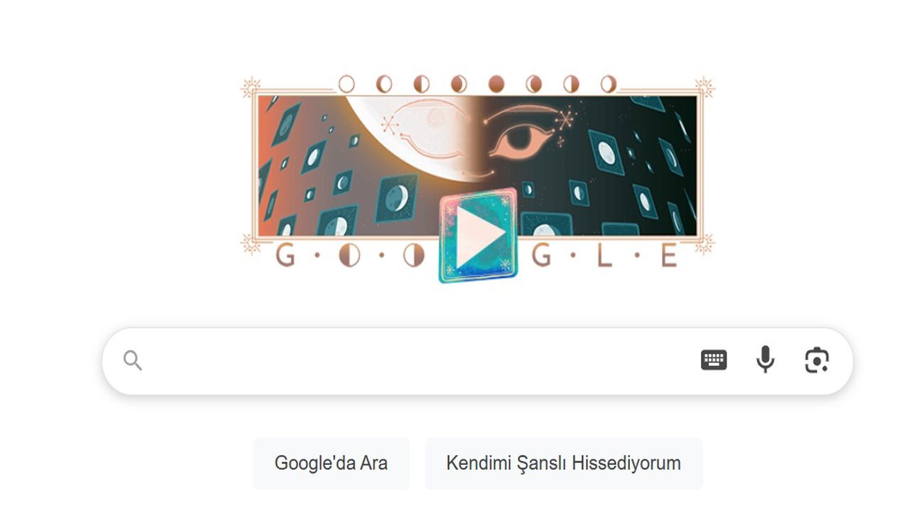 Google’dan Gökyüzüne Özel Jest: “Yarım Ay’” Doodle’ı İlgi Gördü