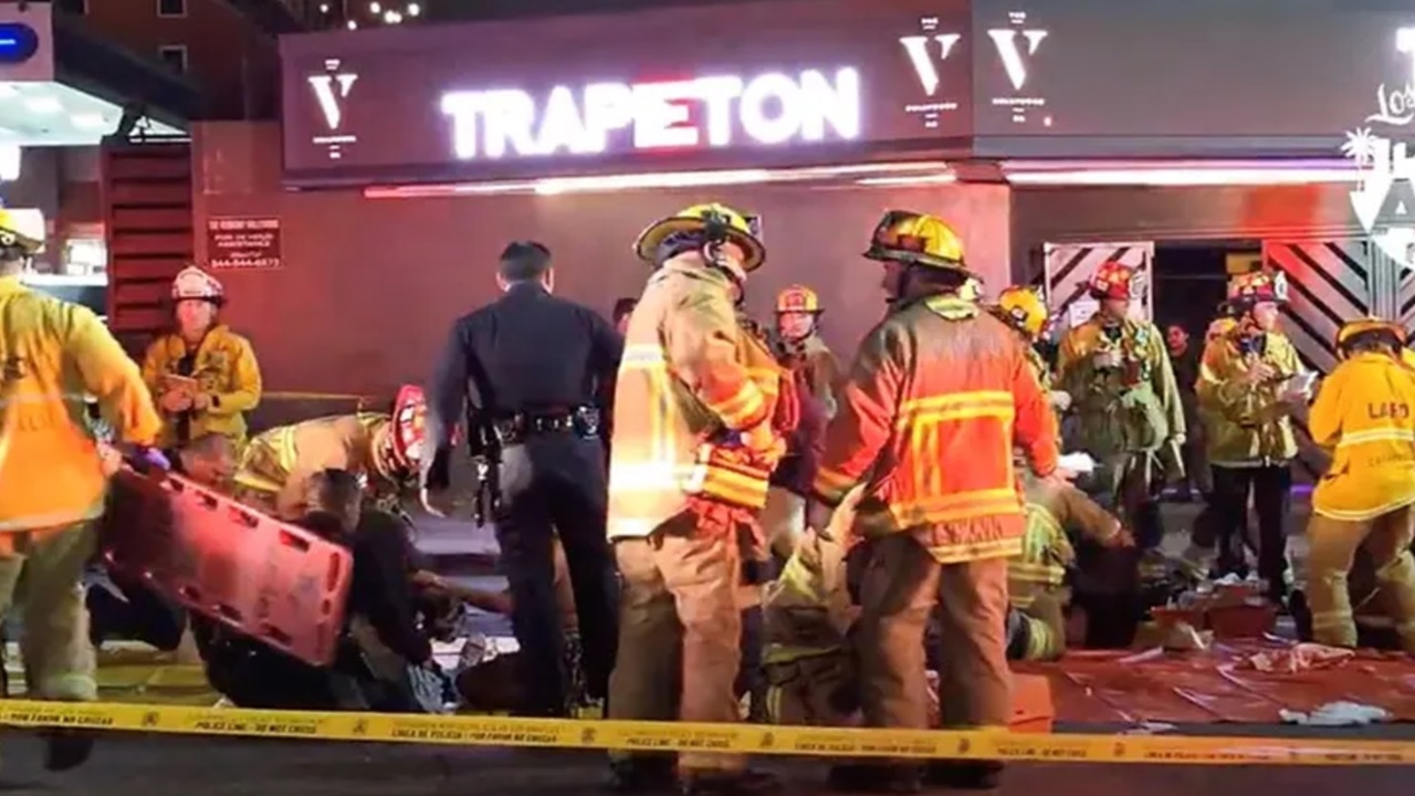 Los Angeles’ta dehşet anları! Araç kalabalığın arasına daldı: 30 yaralı