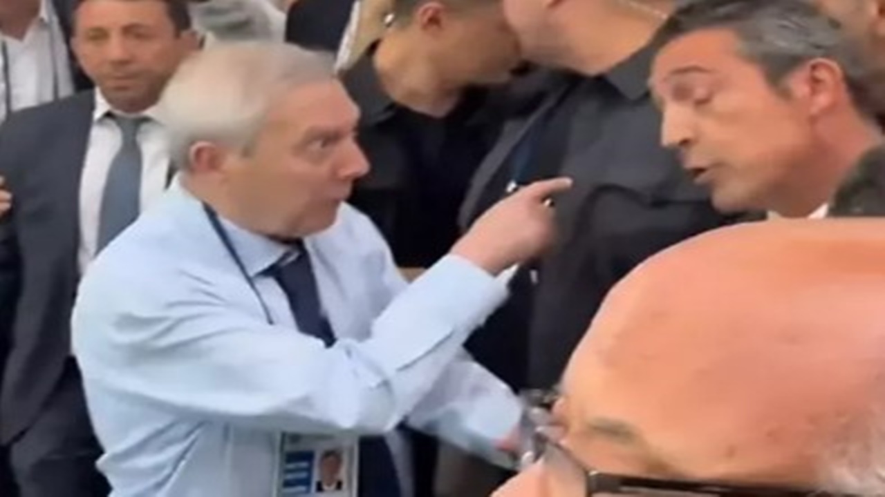 Aziz Yıldırım ile Ali Koç divan kurulunda kameralara yansıdı! Gerginlik yaşandı