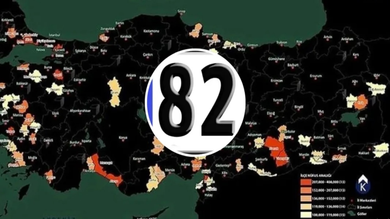 Türkiye’nin 82. İli belli oldu! TÜİK az önce duyurdu; O ilçe il oluyor