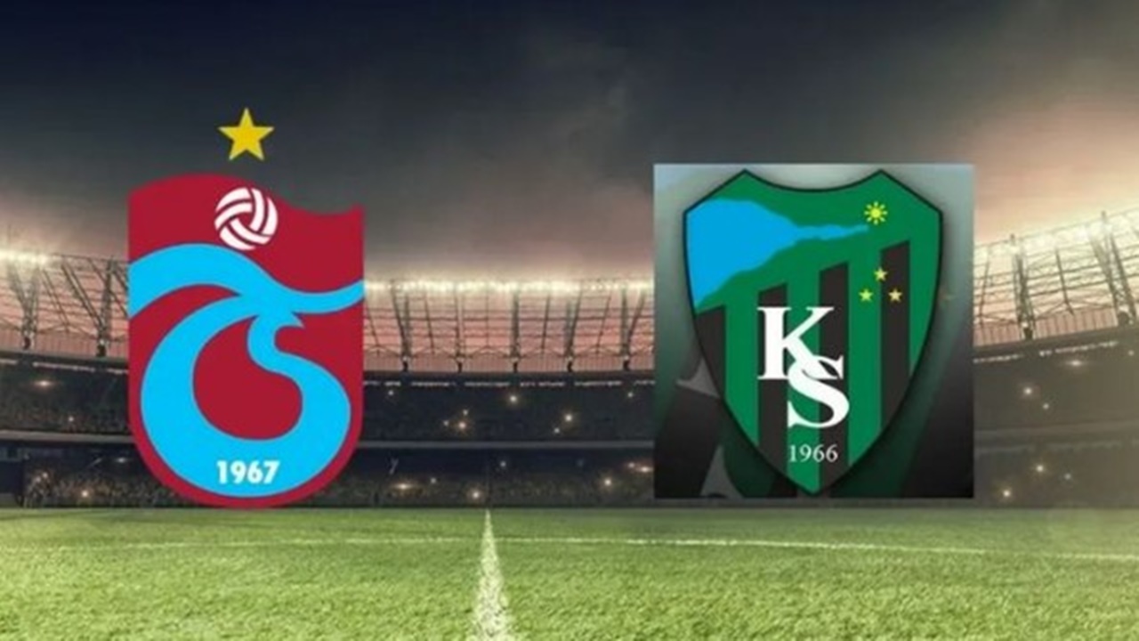 Trabzonspor Kocaelispor muhtemel 11! Maç kadrosu belli oluyor