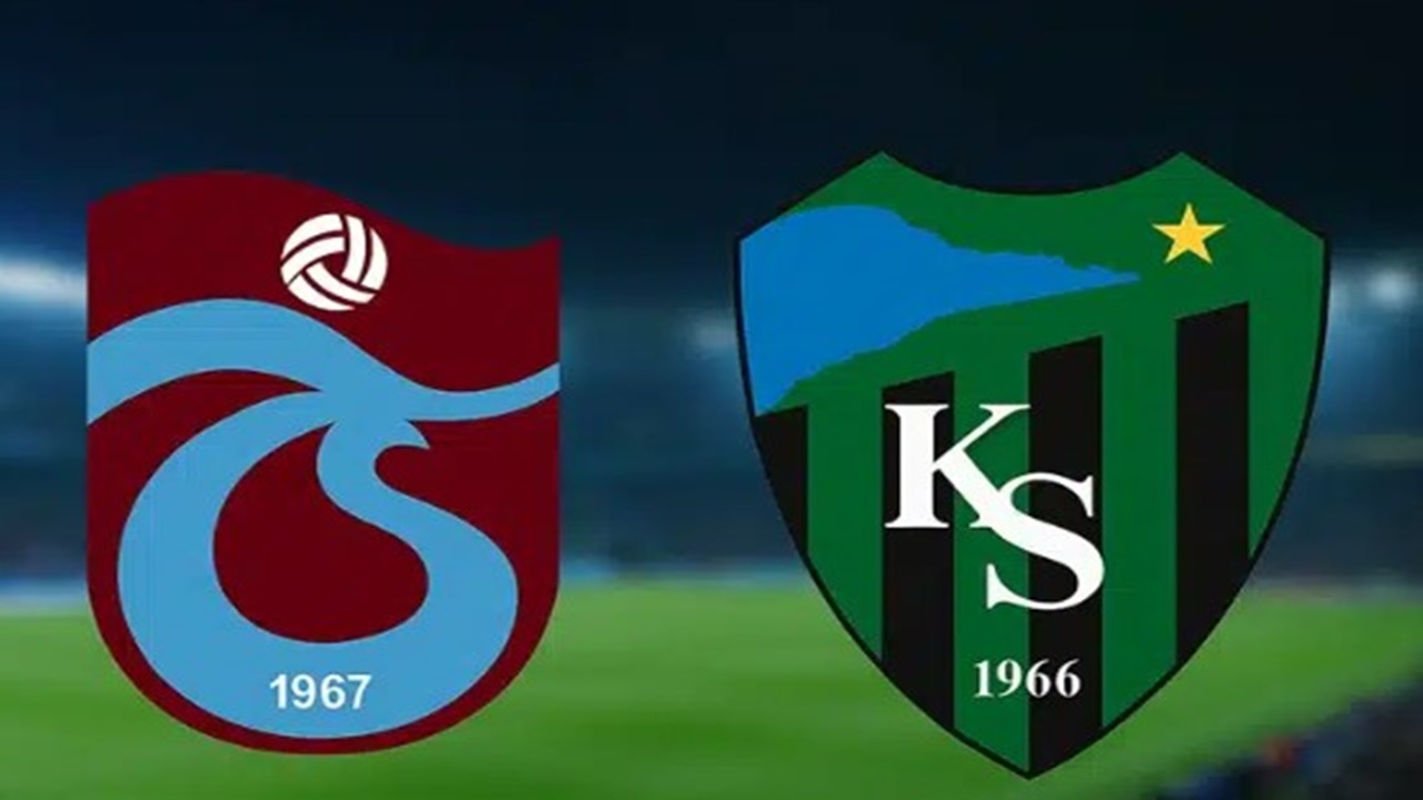 Trabzonspor Kocaelispor ilk 11! İki takımın da hedefi 3 puan