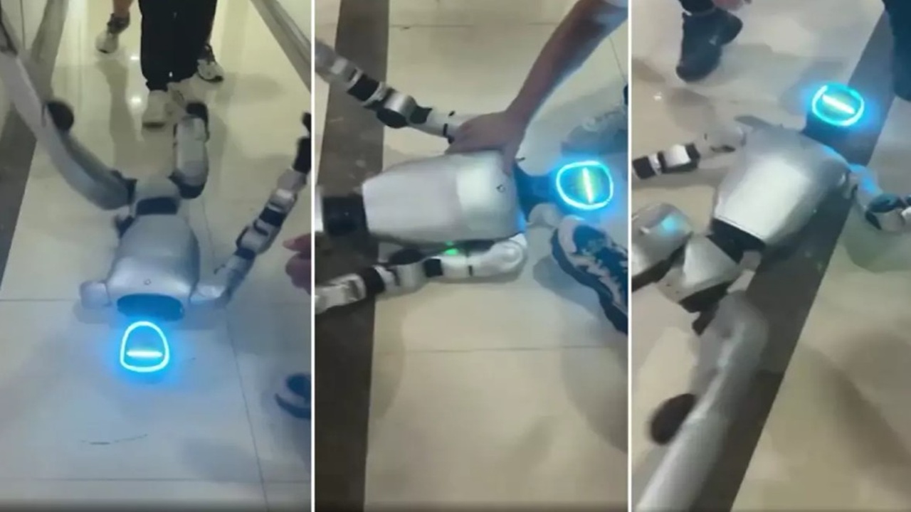 Yazılım Hatası Yaşayan Robot Panik Atak Geçirdi: Görüntüler Sosyal Medyada Gündem Oldu