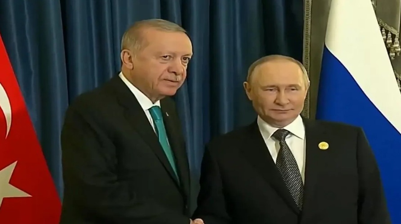 Cumhurbaşkanı Erdoğan ve Putin Çin’de Bir Araya Geldi