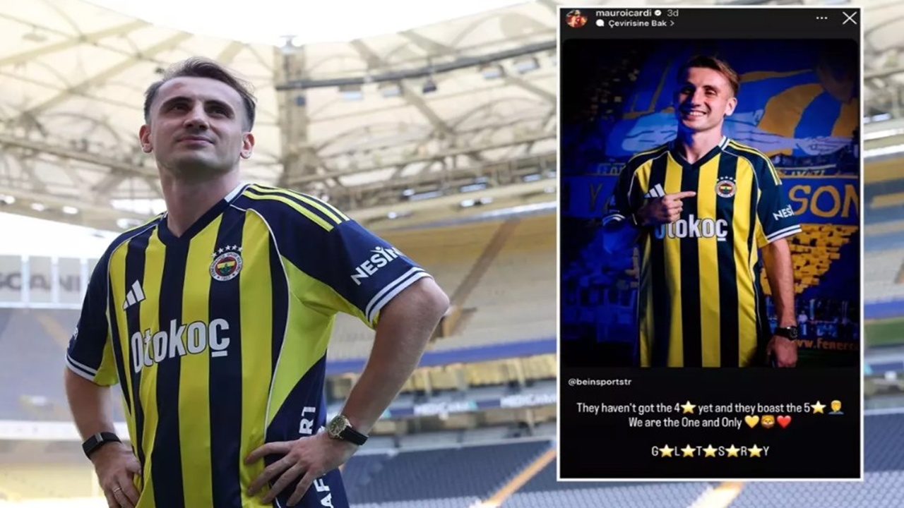 Mauro Icardi’den Fenerbahçe’ye Gönderme: “4 Yıldızı Yok, 5 Yıldızla Övünüyorlar”