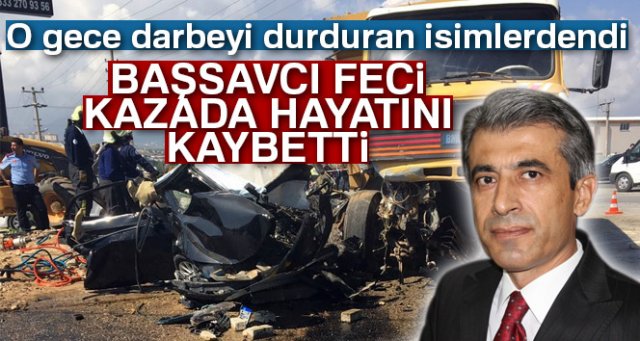 Denizli Cumhuriyet Başsavcısı Mustafa Alper hayatını kaybetti