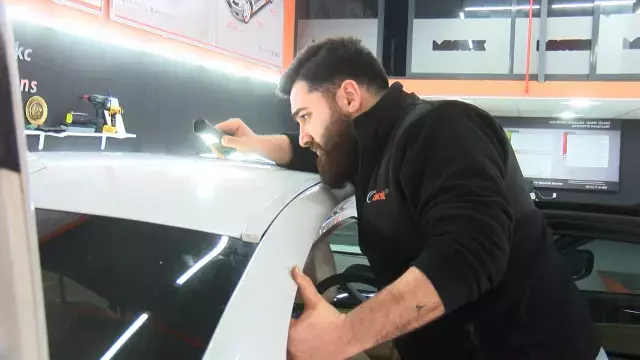 Araç sahibi ekspertizde gerçeği öğrenince şok geçirdi