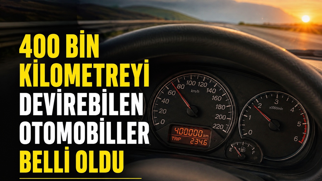400 bin kilometreyi devirebilen otomobiller belli oldu