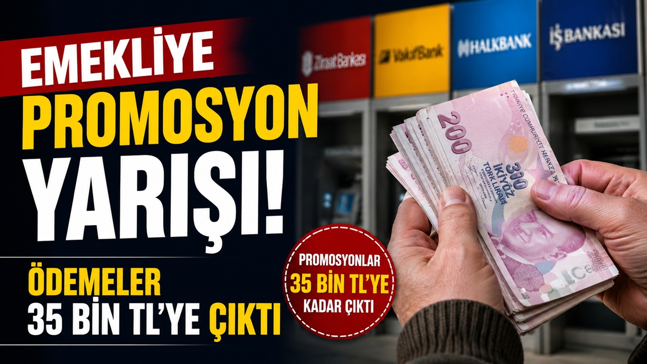 Emekliye promosyon yarışı! Ödemeler 35 bin TL'ye çıktı