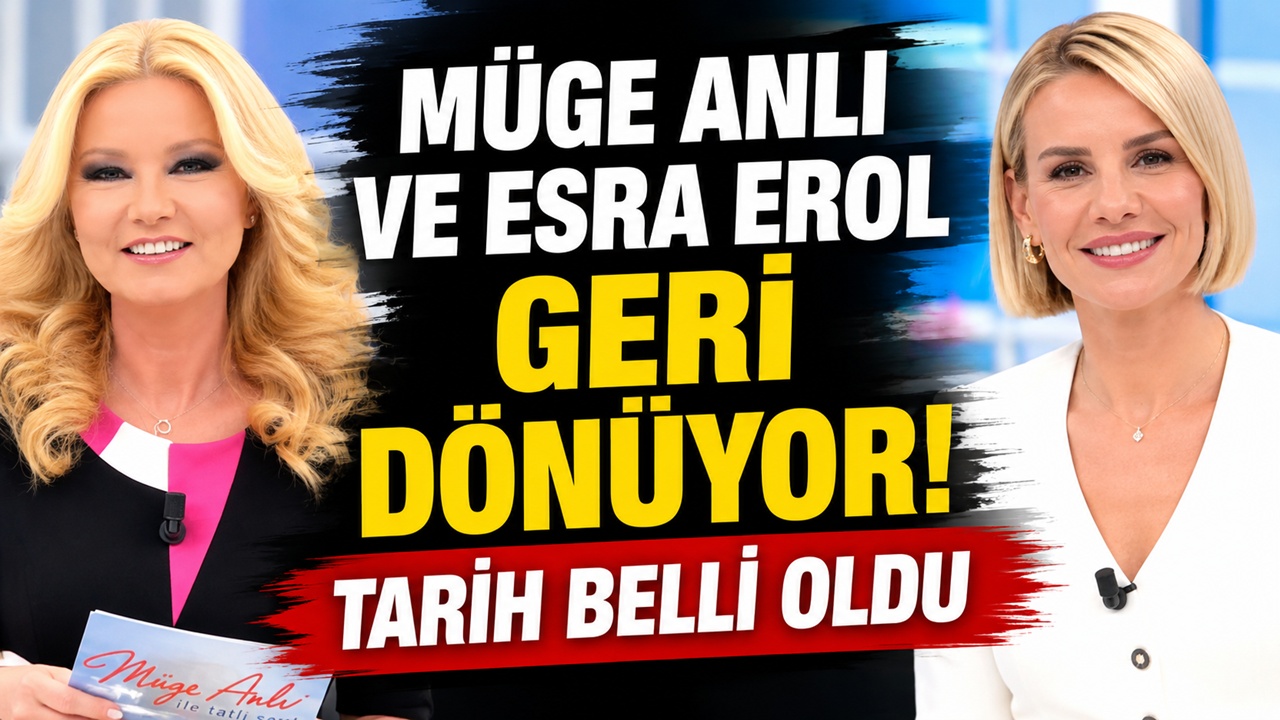 Müge Anlı ve Esra Erol geri dönüyor! Tarih belli oldu