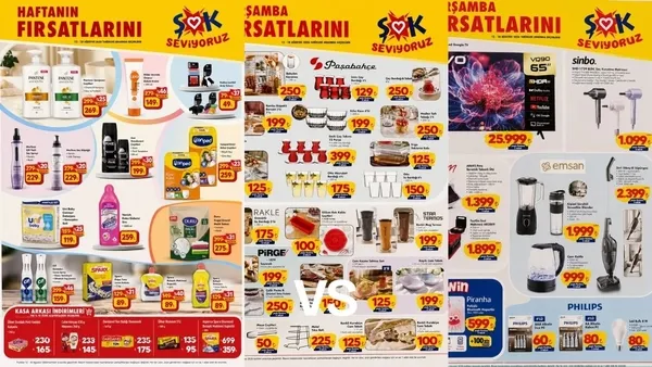 ŞOK 12 Ağustos kataloğu geldi! Bu ürünler çarşamba günü raflarda