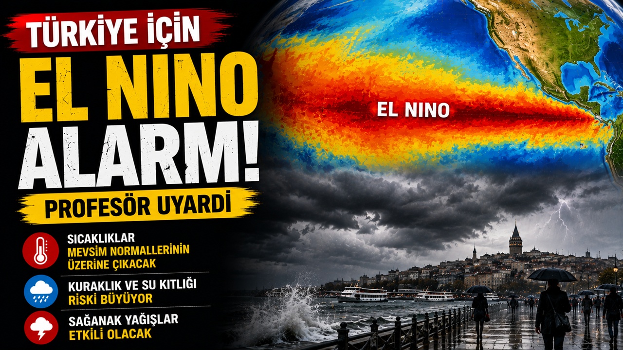 Türkiye için El Nino alarmı: Profesör tarih verdi