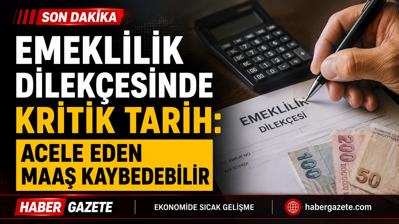 Emeklilik dilekçesinde kritik tarih: Acele eden maaş kaybedebilir